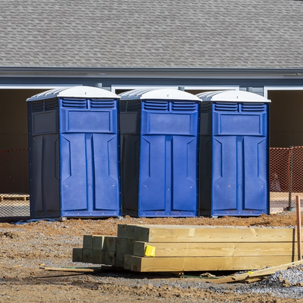 is there a specific order in which to place multiple portable toilets in South Portsmouth Kentucky